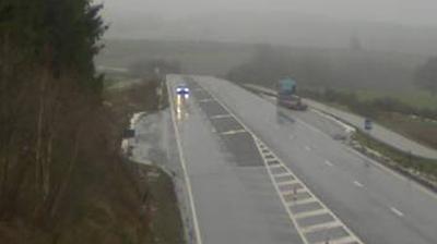 Caméra routière sur la Route du Croise (N89) à Bouillon en direction de la France