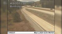 Nelson › West: I-90 at MP 79.5: Bullfrog-facing west - Day time