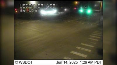 Maple Valley SR169: Traffic & Landscape