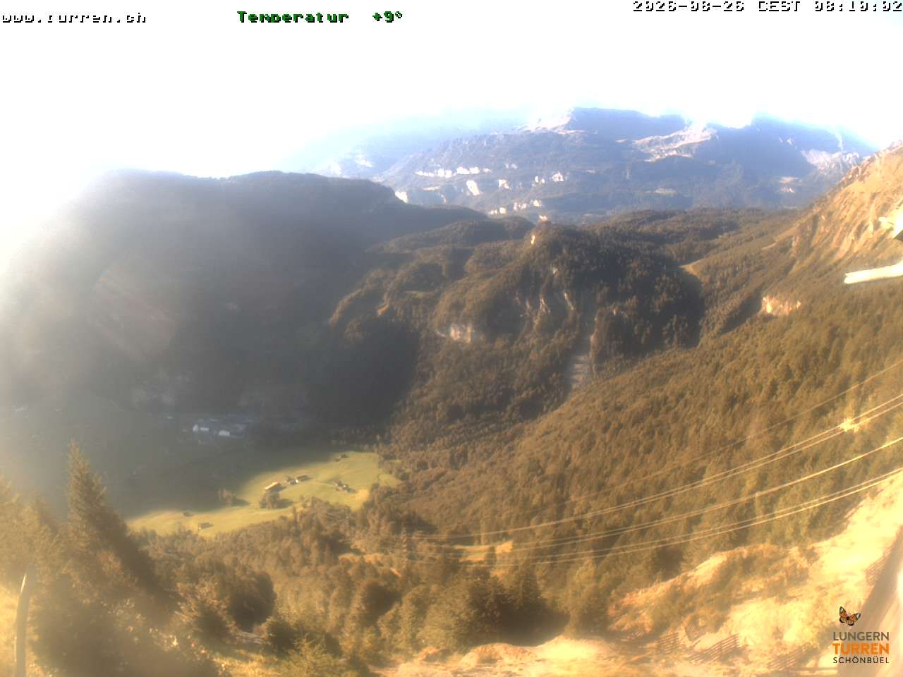 Lungern: Bergstation - Turren Bahn - Obwalden, Schweiz