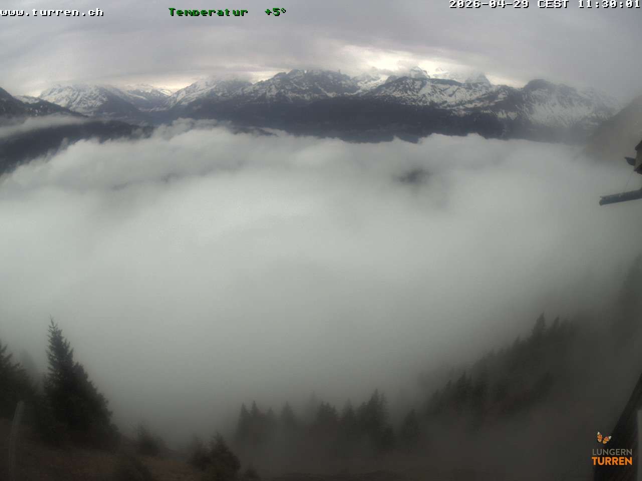 Lungern: Bergstation - Turren Bahn - Obwalden, Schweiz