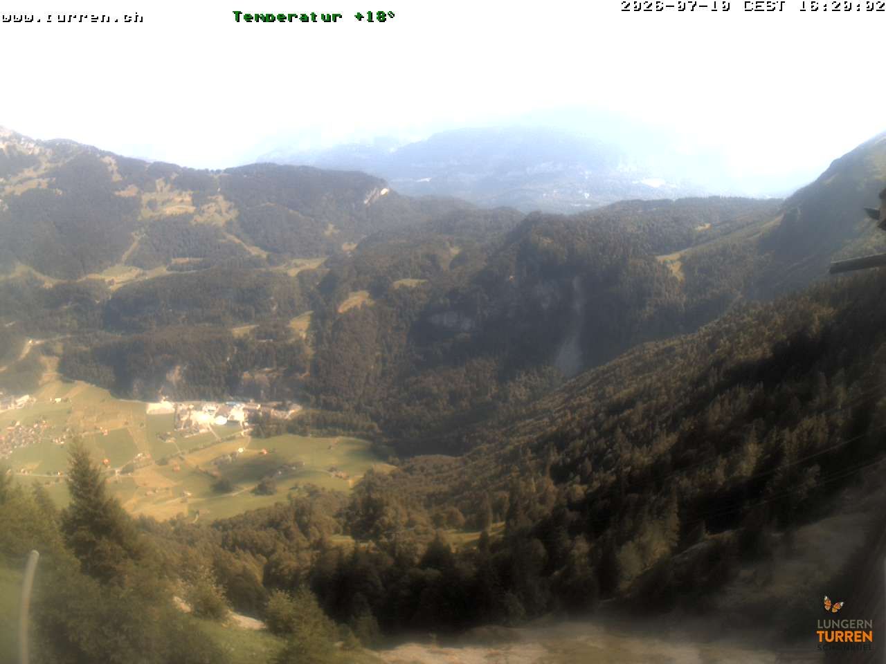 Lungern: Bergstation - Turren Bahn - Obwalden, Schweiz