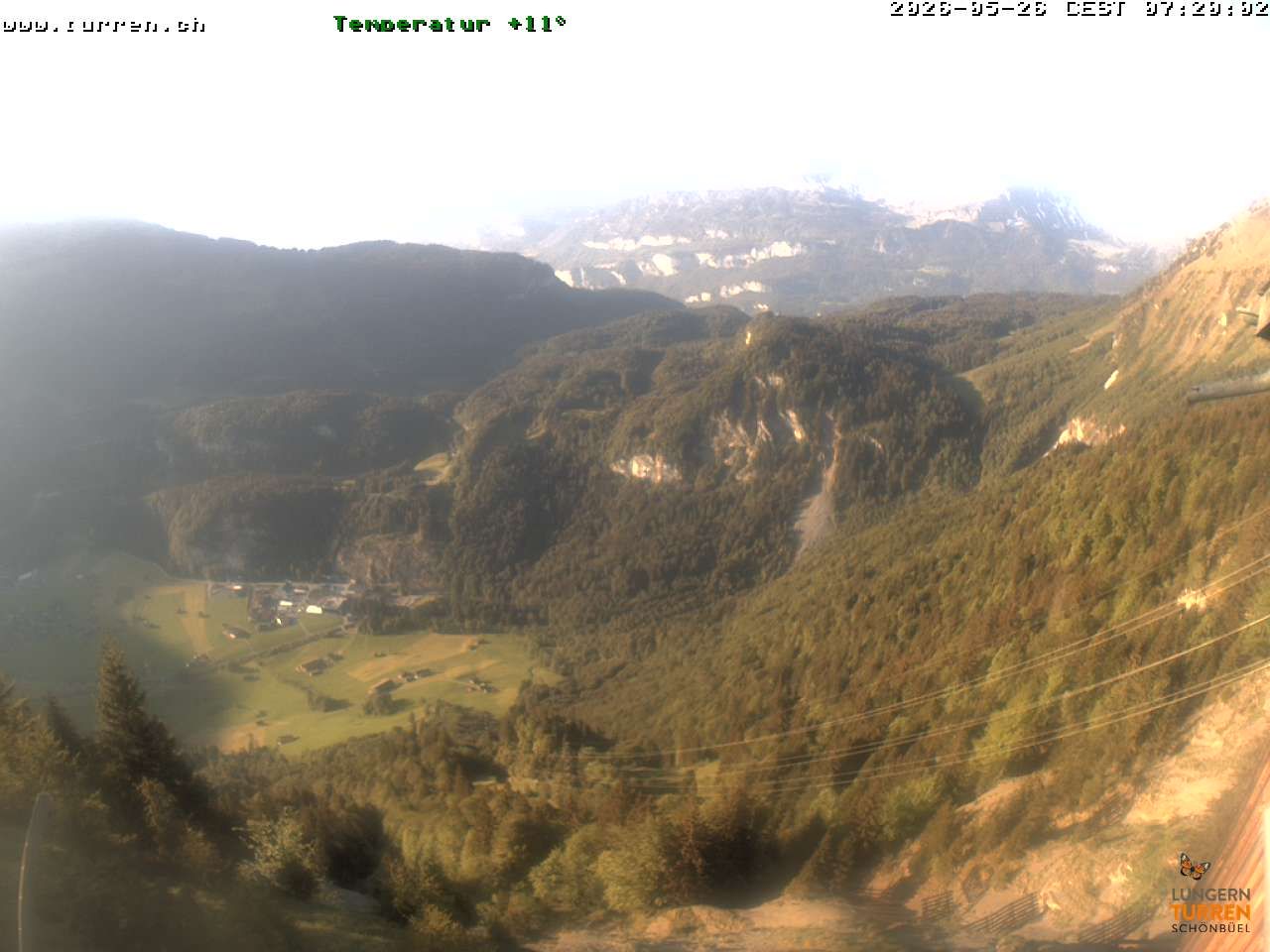 Lungern: Bergstation - Turren Bahn - Obwalden, Schweiz