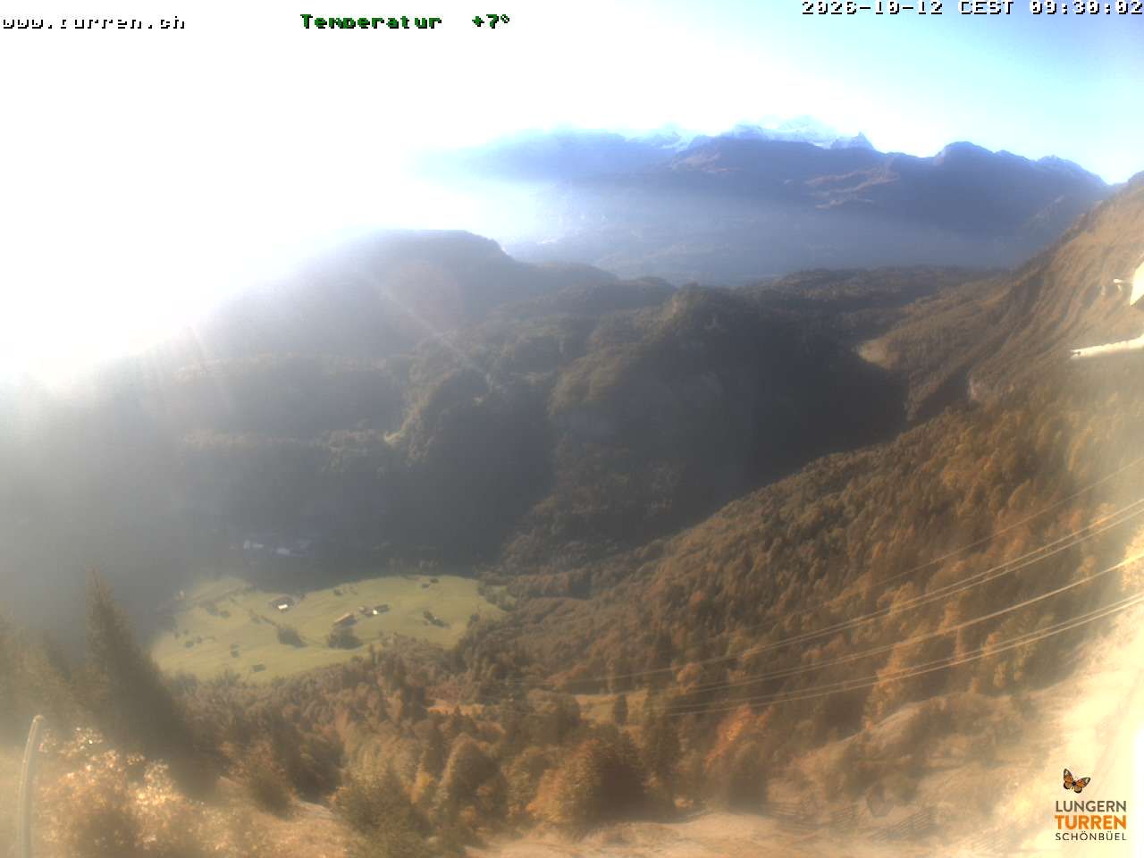 Lungern: Bergstation - Turren Bahn - Obwalden, Schweiz