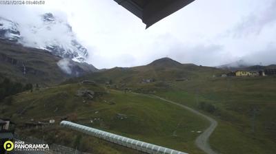 immagine della webcam nei dintorni di Cervinia Plateau Rosa: webcam Breuil-Cervinia