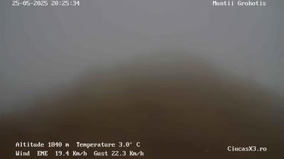 Cheia mountain webcam