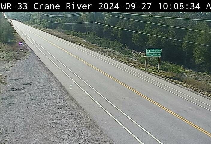 Traffic Cam Northern Bruce Peninsula: Highway 6 near Hidden Valley Rd