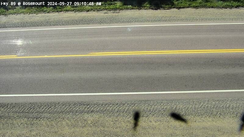 Traffic Cam Mulmur: Highway 89 near Rosemont