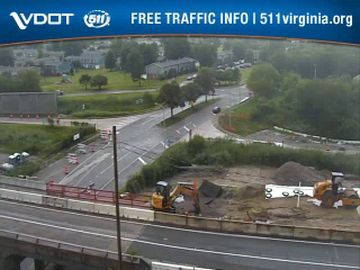Traffic Cam Norfolk: I-64 - MM 273.5 - WB - OL AT 4TH VIEW