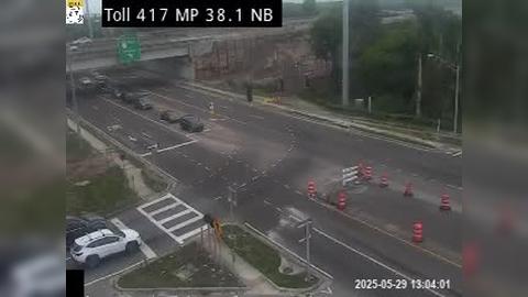 Traffic Cam Bertha: SR-417 MM 38.1 NB