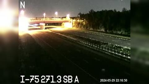 Traffic Cam Tampa: I-75 SB at MM 271.6