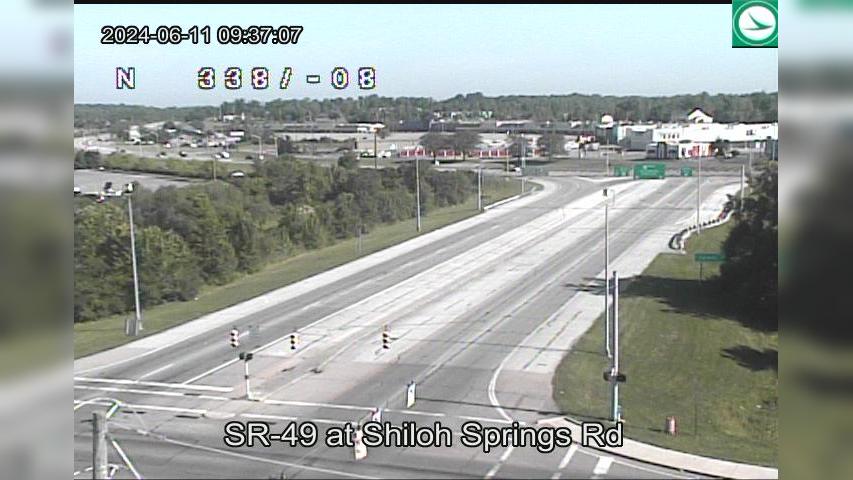 Traffic Cam Trotwood: SR-49 at Shiloh Springs Rd