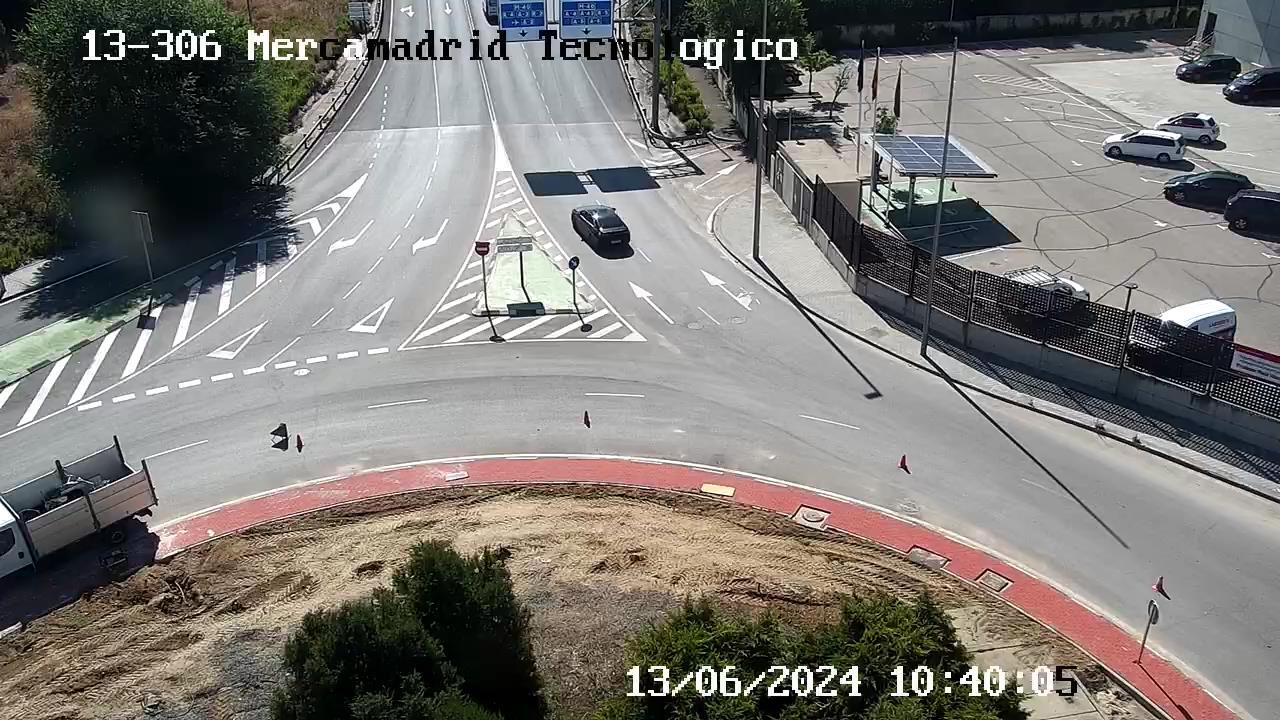 Traffic Cam Entrevias: MERCAMADRID TECNOLOGICO