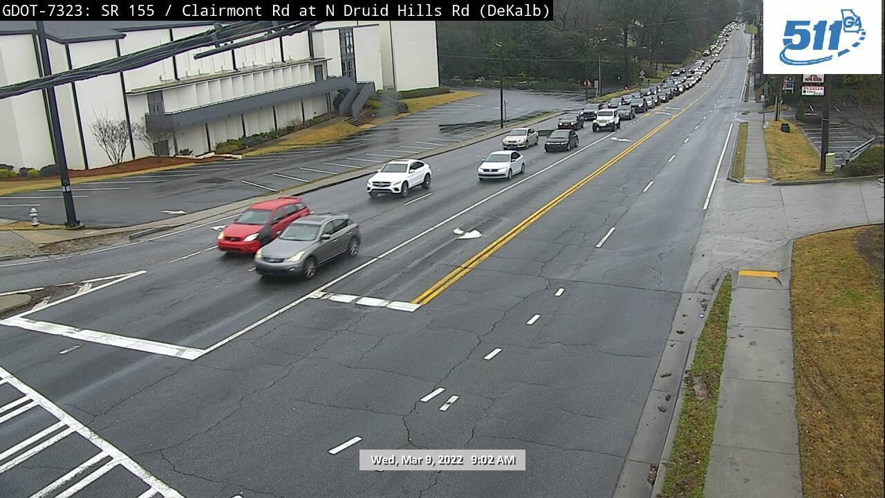 Traffic Cam North Druid Hills: DEK-CAM-