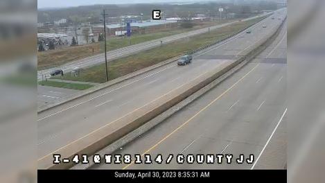 Traffic Cam Allouez: I-41 at WIS 114/County JJ/Winneconne Ave