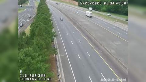 Traffic Cam Tallahassee: I10-MM 202.3EB-Thomasville Rd