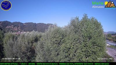 immagine della webcam nei dintorni di Rocca di Cambio: webcam Tagliacozzo