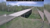 Beardsley: US-36 at Atwood - Bridge over Little Beaver Creek: US-36 at Atwood - Bridge over Litttle Beaver Creek - Day time