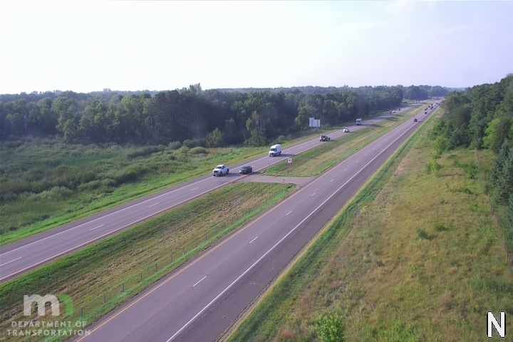 Traffic Cam Wyoming: I-35: I-35 NB N of U.S.8