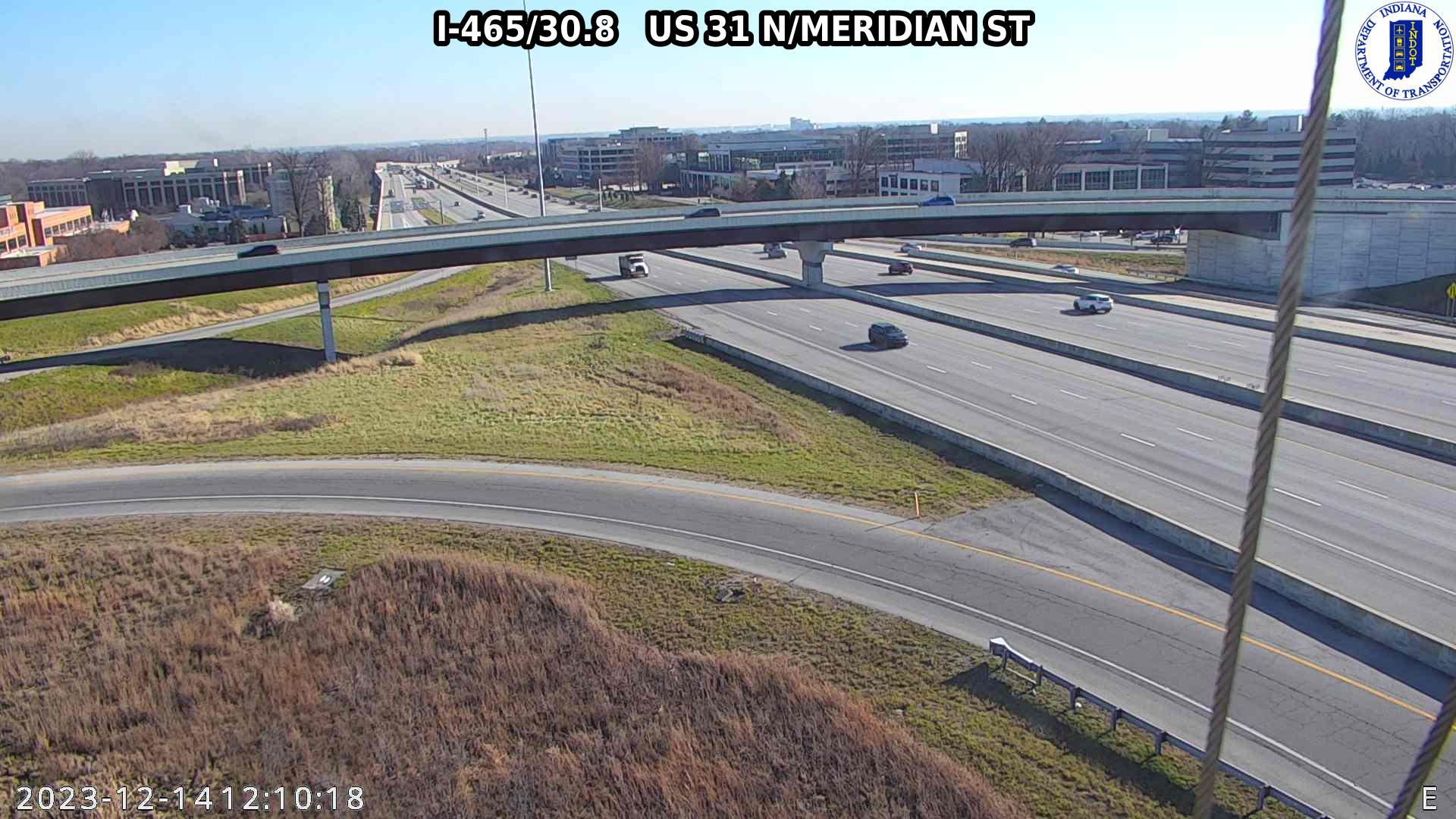 Traffic Cam Home Place: I-465: I-465/30.8 US 31 N/MERIDIAN ST: I-465/30.8 US 31 N/MERIDIAN ST