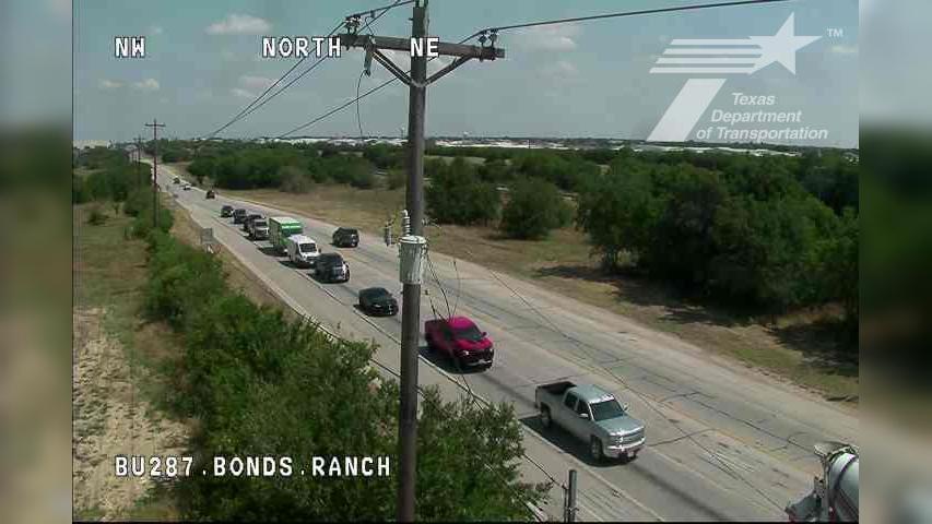 Traffic Cam Haslet › North: BU287 @ Bonds Ranch