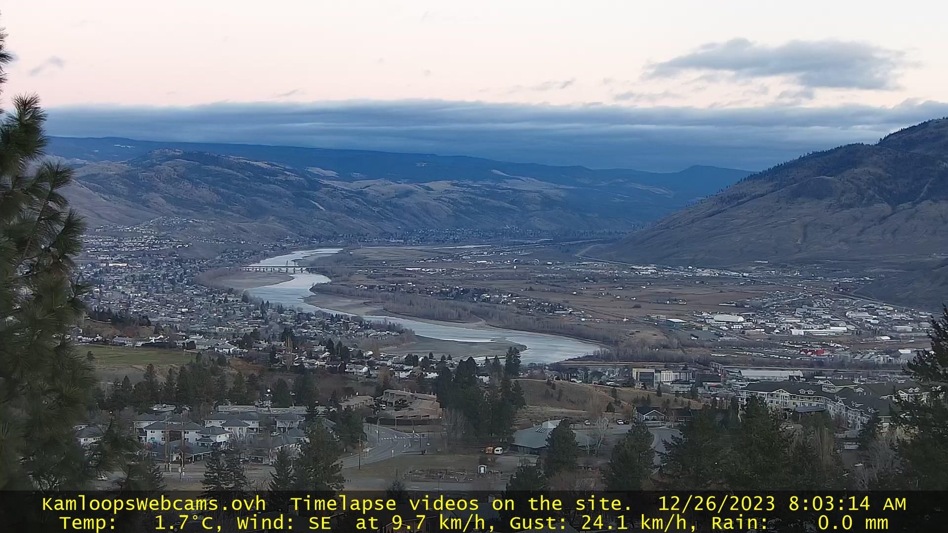 Traffic Cam Kamloops › North: Upper Sahali - Lower Sahali - North Shore - Batchelor Heights