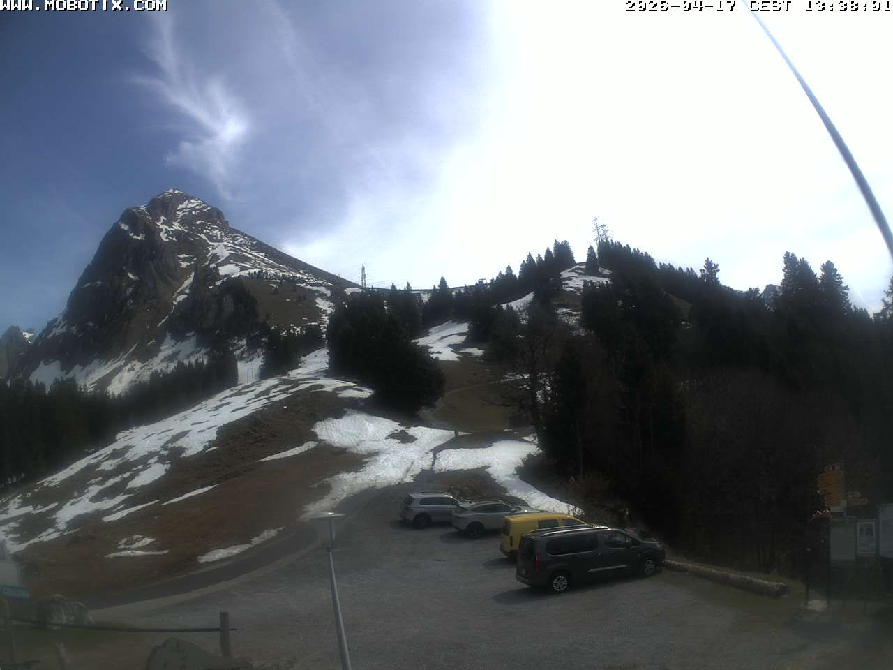 Mollis: Naturfreundehaus Fronalp, Skigebiet Schilt oberhalb - Glarnerland, Schweiz