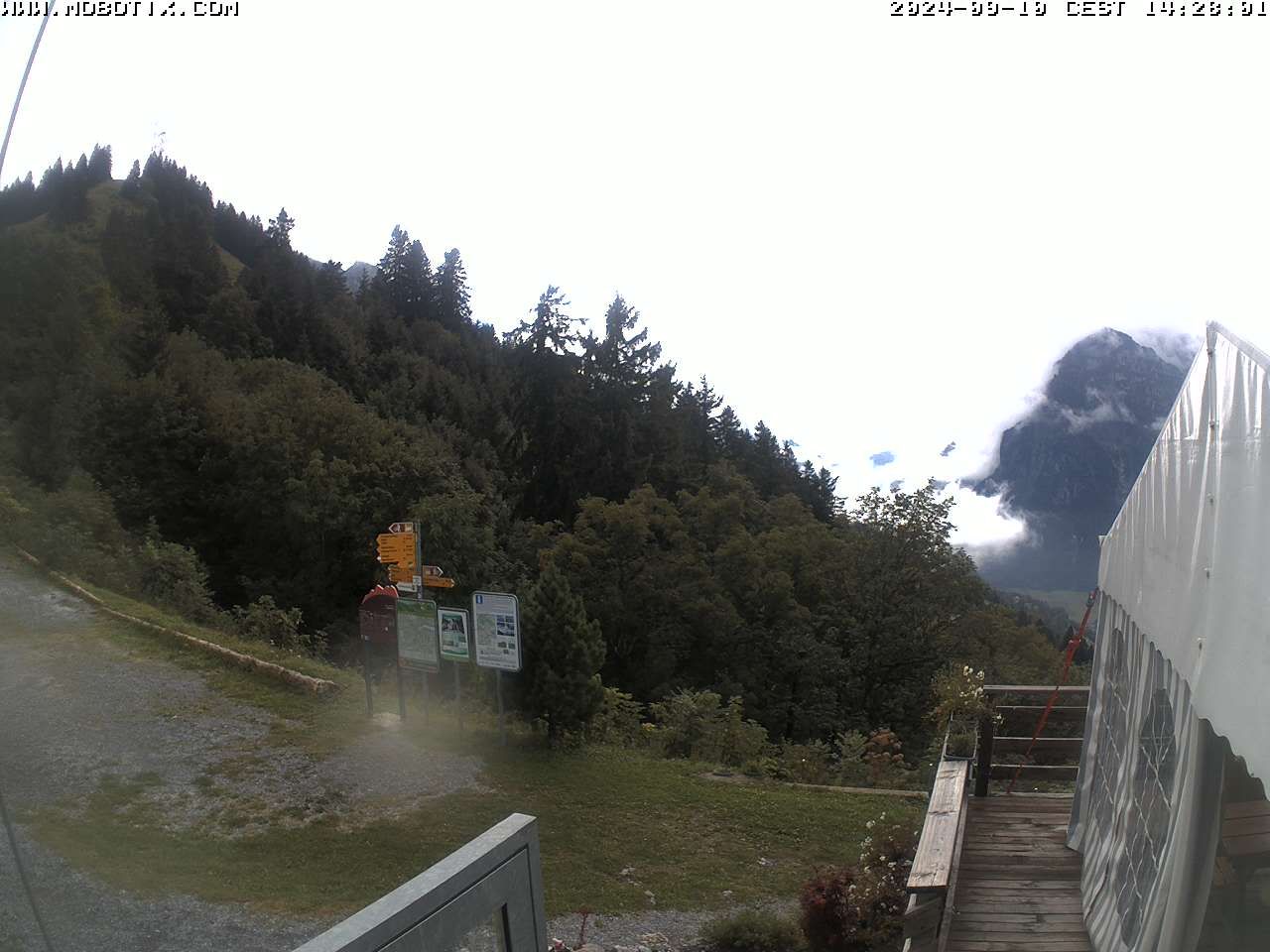 Mollis: Naturfreundehaus Fronalp, Skigebiet Schilt oberhalb - Glarnerland