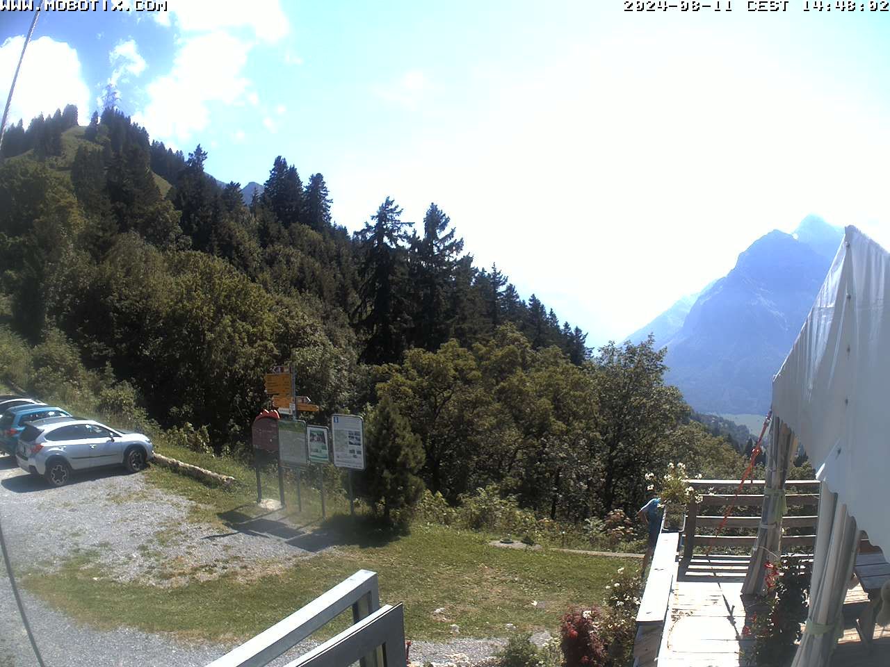 Mollis: Naturfreundehaus Fronalp, Skigebiet Schilt oberhalb - Glarnerland