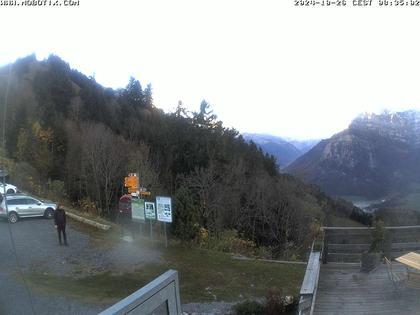 Mollis: Naturfreundehaus Fronalp, Skigebiet Schilt oberhalb - Glarnerland