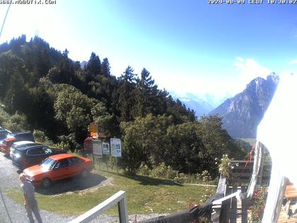 Mollis: Naturfreundehaus Fronalp, Skigebiet Schilt oberhalb - Glarnerland