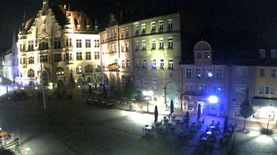 Helmstedt: Marktplatz mit Rathaus