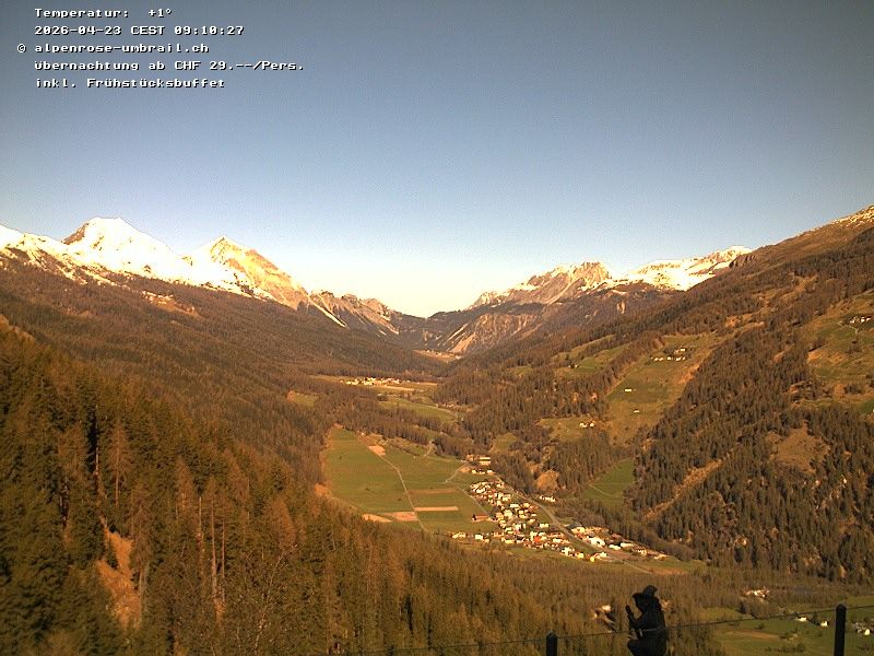 Münstertal: PASSO UMBRAIL, WEBCAM