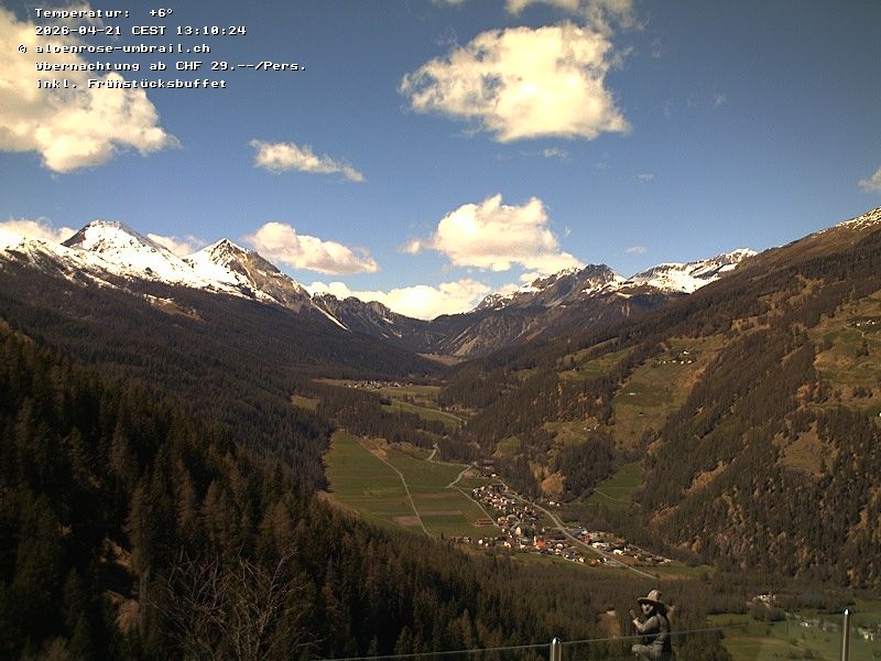 Münstertal: PASSO UMBRAIL, WEBCAM