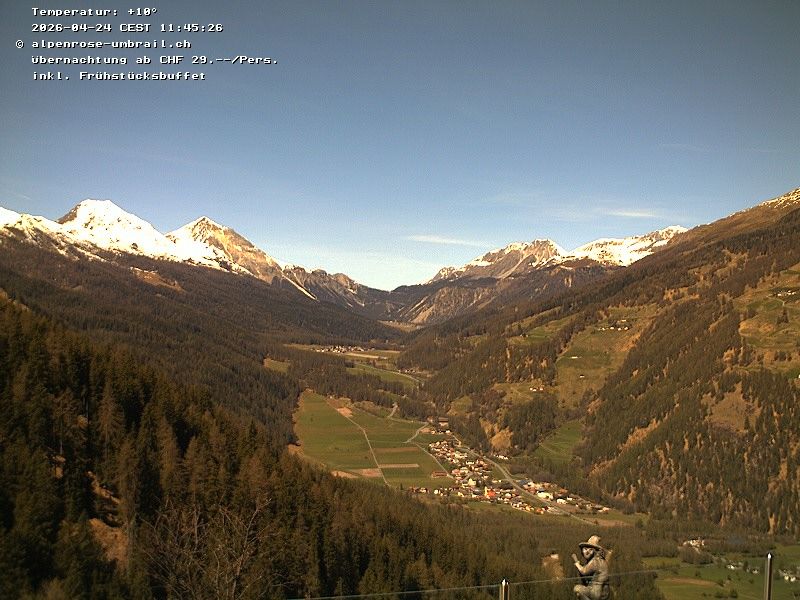 Münstertal: PASSO UMBRAIL, WEBCAM