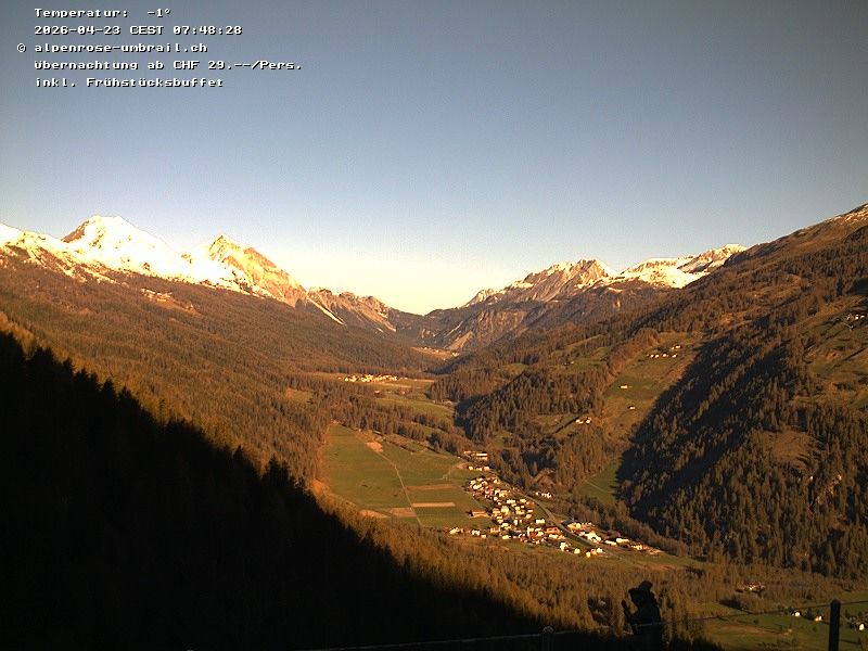Münstertal: PASSO UMBRAIL, WEBCAM