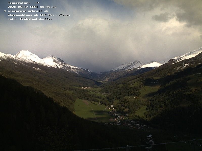 Münstertal: PASSO UMBRAIL, WEBCAM