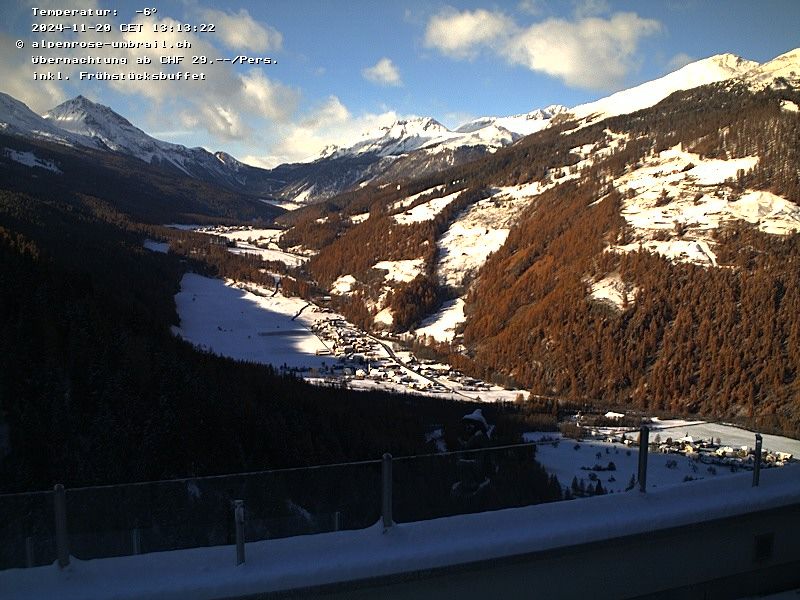 Münstertal: PASSO UMBRAIL, WEBCAM