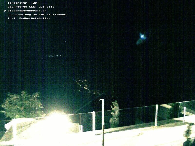 Münstertal: PASSO UMBRAIL, WEBCAM