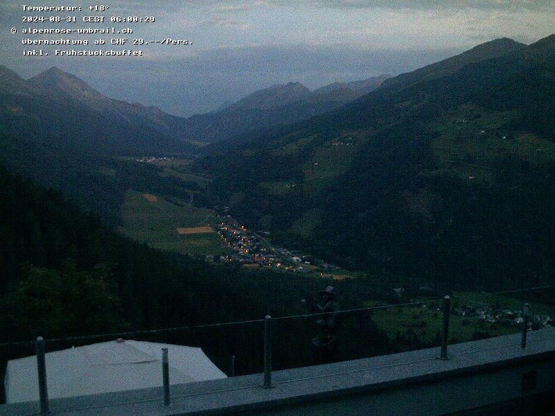 Münstertal: PASSO UMBRAIL, WEBCAM