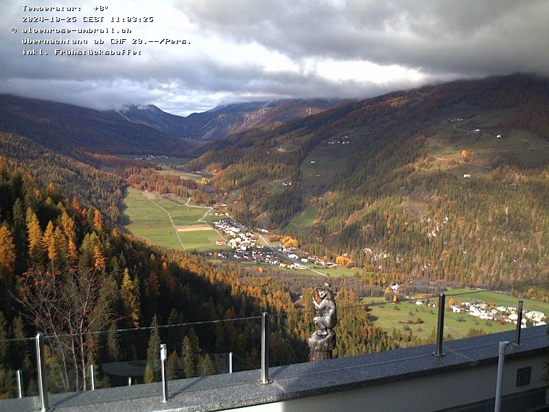 Münstertal: PASSO UMBRAIL, WEBCAM