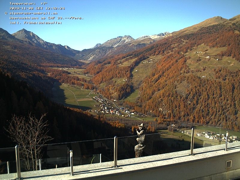 Münstertal: PASSO UMBRAIL, WEBCAM