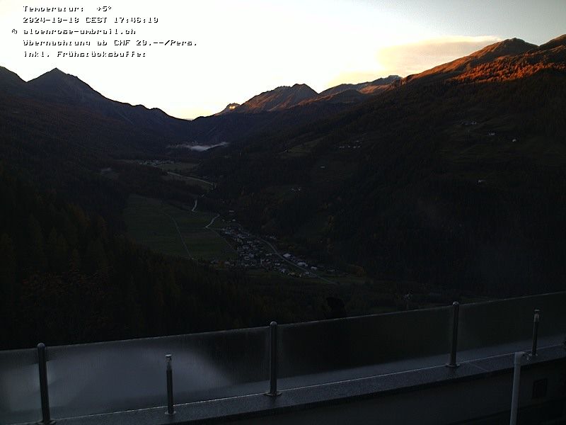 Münstertal: PASSO UMBRAIL, WEBCAM