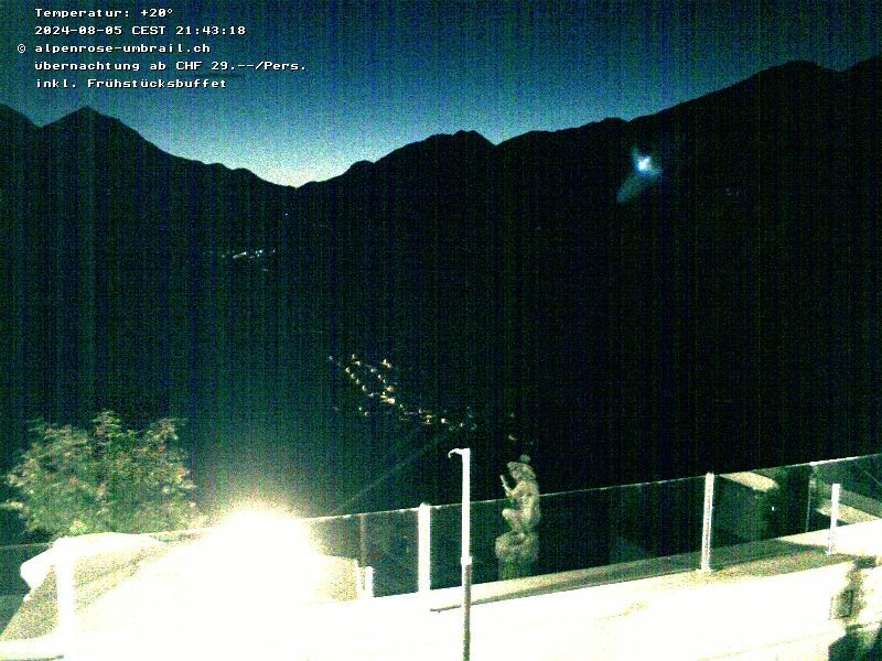 Münstertal: PASSO UMBRAIL, WEBCAM