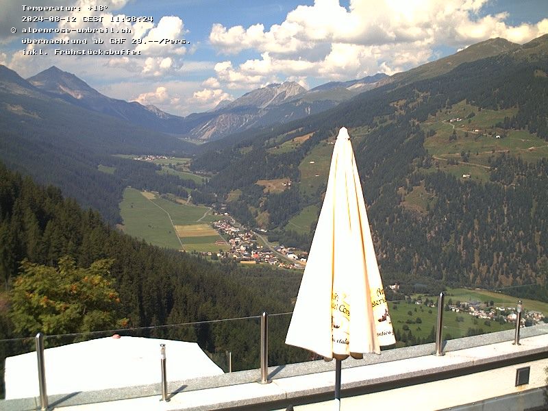 Münstertal: PASSO UMBRAIL, WEBCAM