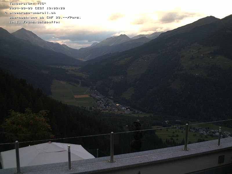 Münstertal: PASSO UMBRAIL, WEBCAM