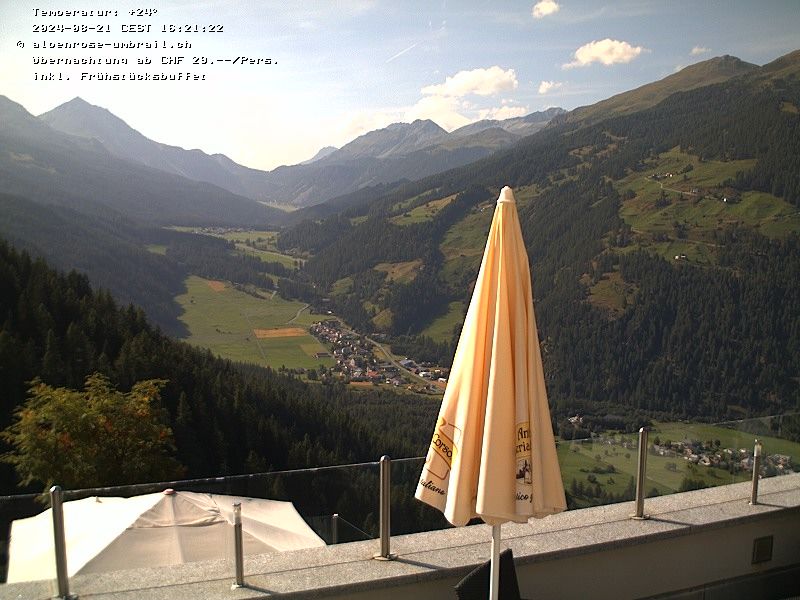 Münstertal: PASSO UMBRAIL, WEBCAM