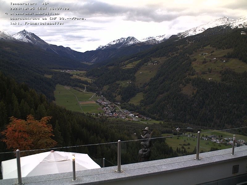 Münstertal: PASSO UMBRAIL, WEBCAM