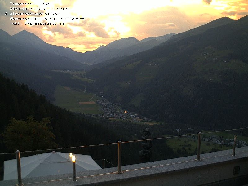 Münstertal: PASSO UMBRAIL, WEBCAM