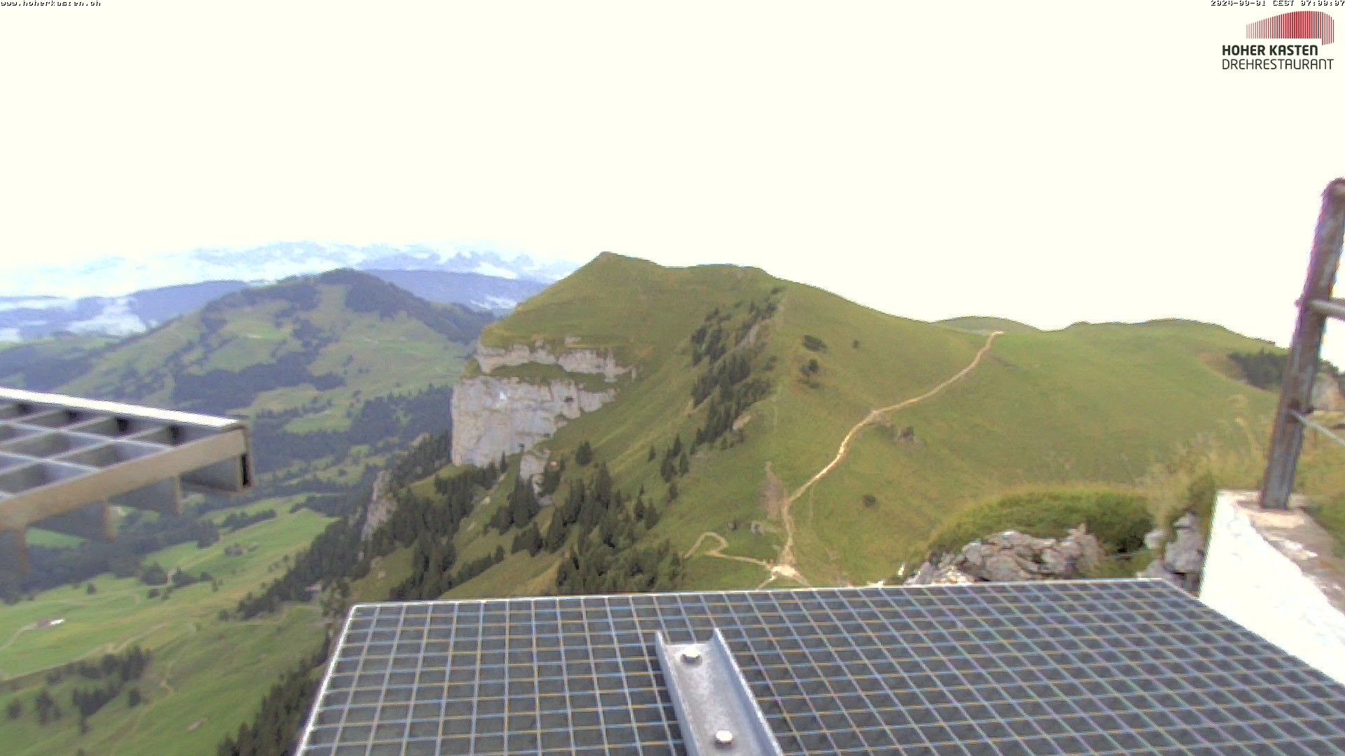 Altstätten: Aussicht Richtung Bodensee und Bregenz